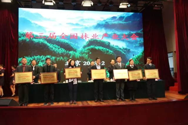 第三屆全國林業產業大會在京召開,大亞集團再獲多項殊榮